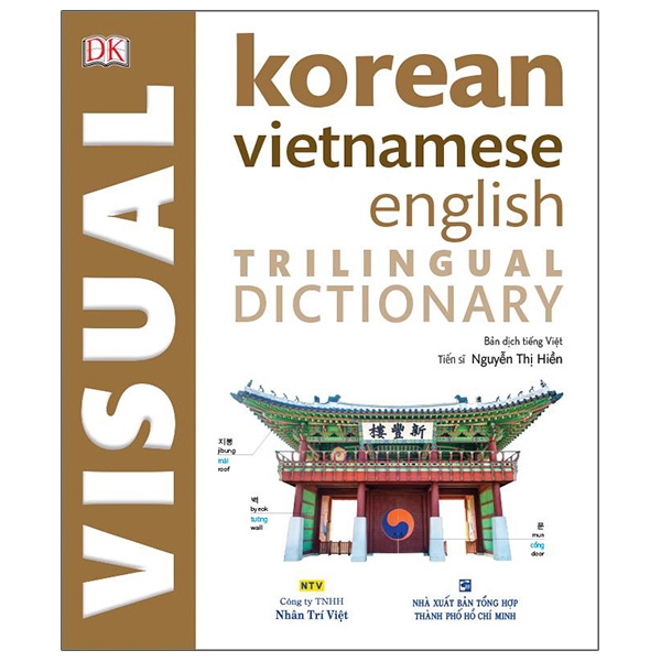 Sách Visual Korean Vietnamese English Trilingual Dictionary