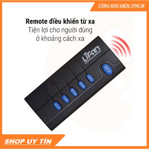 [BÁN LẺ] (Remote Quạt remote đa năng Lifan( tấc cả dòng quạt remote Lifan) (kèm 2 pin Camelion)