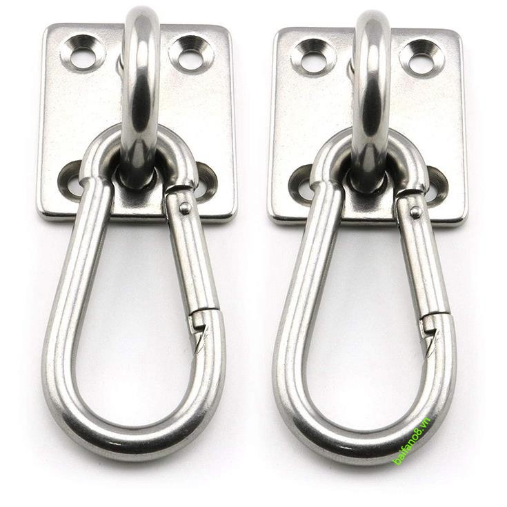 Bộ 2 Móc Treo Võng Chữ U Bằng Thép Không Gỉ