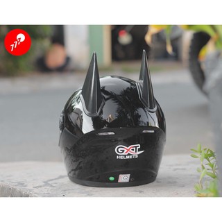 [Flash Sale] Mũ fullface GXT đen bóng / đen nhám