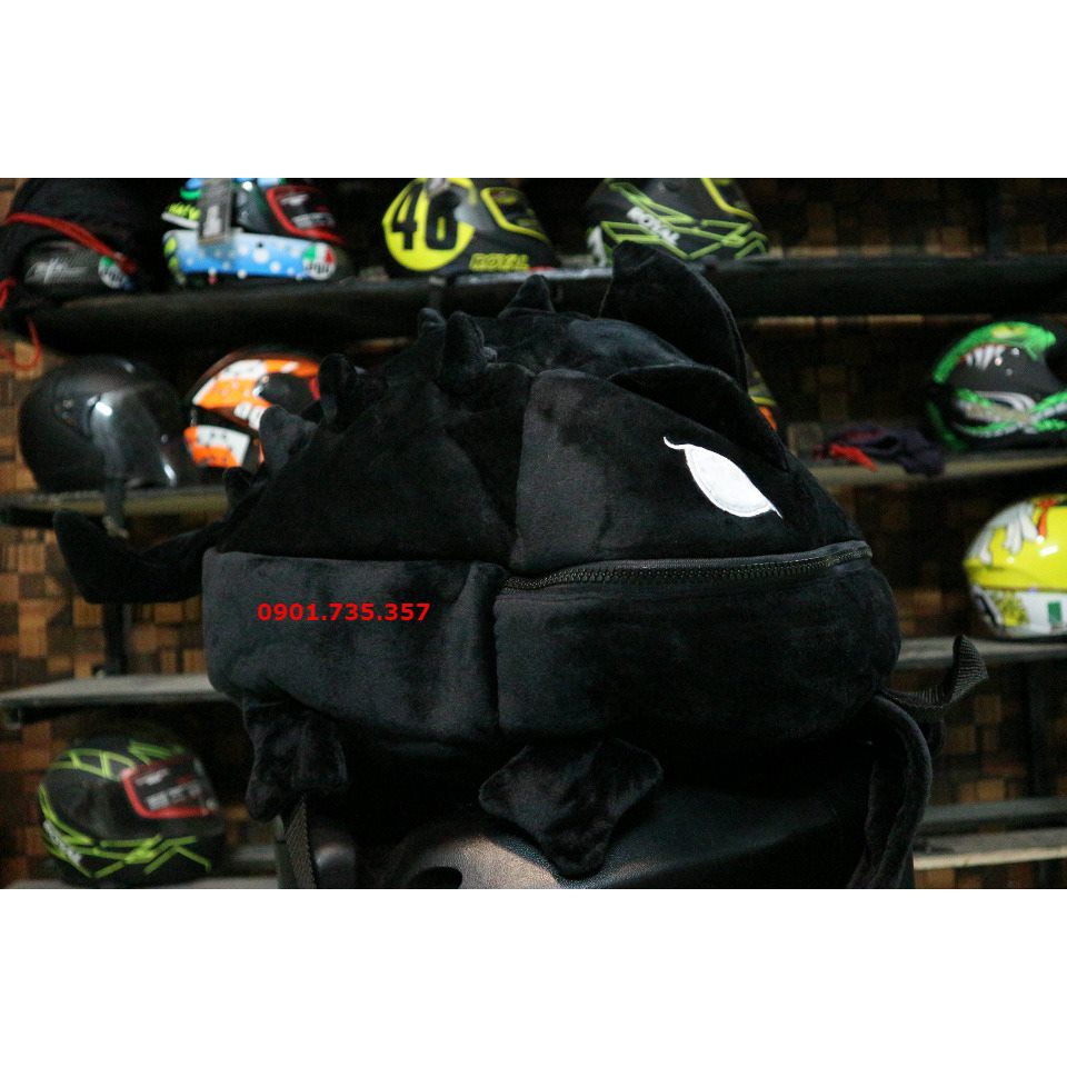 Balo Khủng Long Giá Học Sinh cỡ lớn-vải nhung