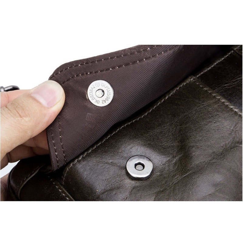 Túi Đeo Chéo Da Bò Phong Cách Doanh Nhân Thời Trang Cho Nam