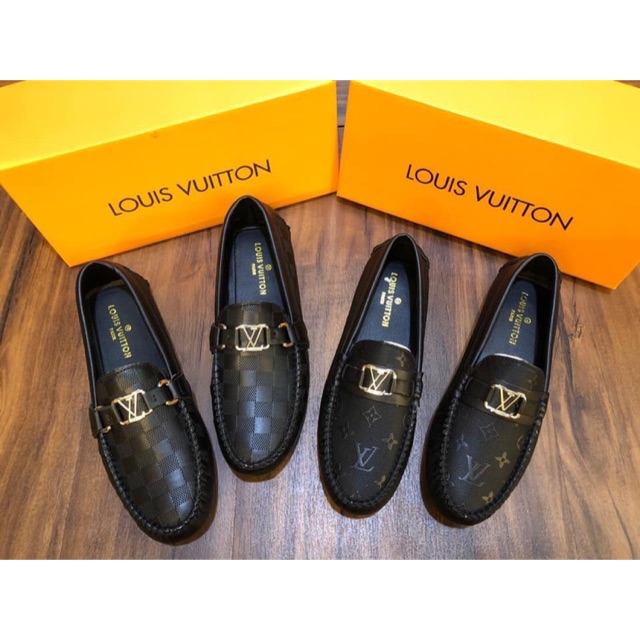 Giày lười nam da cao cấp, giày da nam đế âm fullbox.