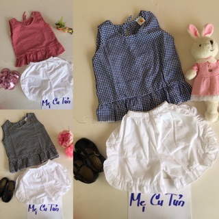 Sale lẻ size Bộ kate bé gái