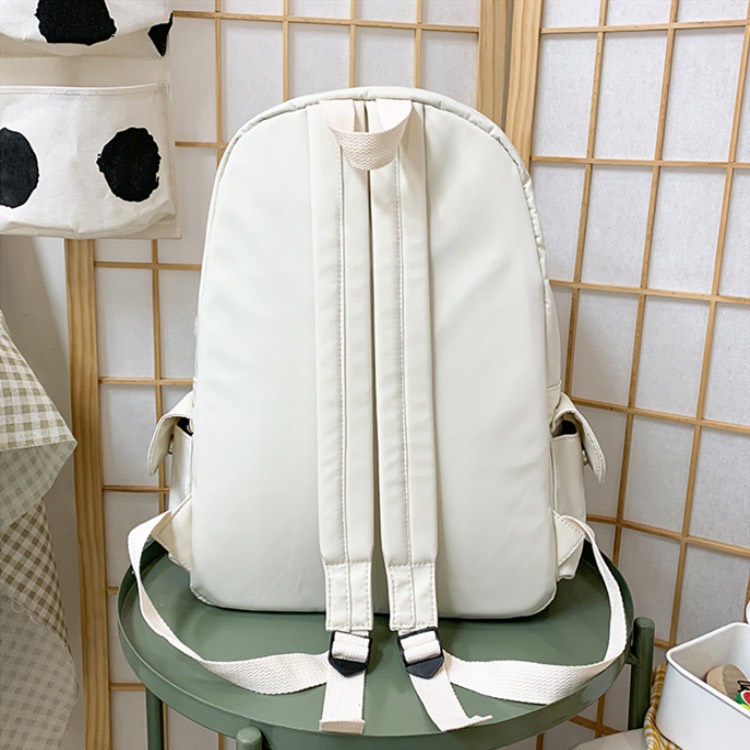 Balo cặp ulzzang basic nữ thời trang đi học đi chơi du lịch giá rẻ đựng vừa laptop canvas CHỐNG NƯỚC | steven79 store