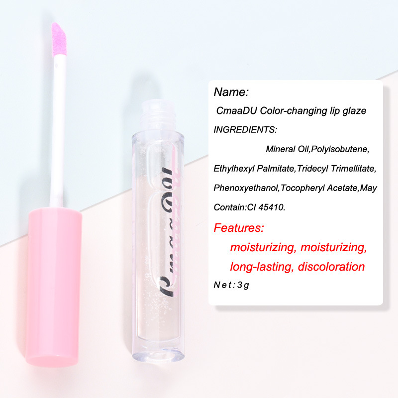 (hàng Mới Về) Son Bóng Dưỡng Ẩm Lâu Trôi Không Thấm Nước Thay Đổi Màu Sắc Cmaadu | BigBuy360 - bigbuy360.vn