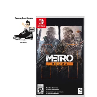 Metro Redux 2 phần game trong 1 trò chơi Nintendo Switch new 100% nguyên thumbnail