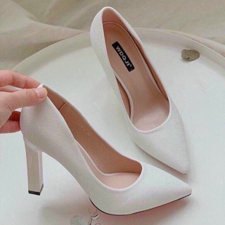 Giày cao gót vuông trụ 9cm