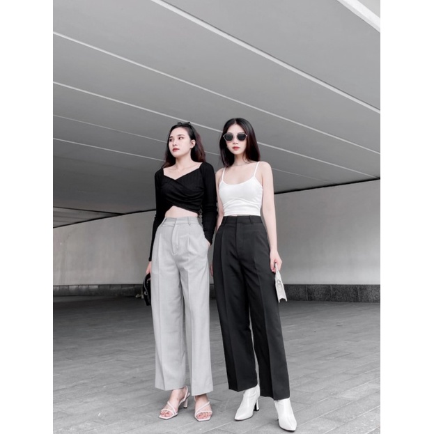 Áo dây cơ bản croptop thời trang GAGO màu trắng kem GA3615 | BigBuy360 - bigbuy360.vn