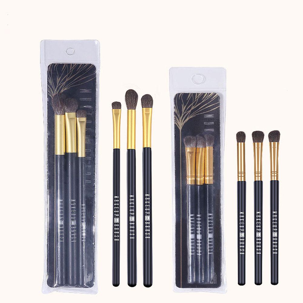 Set 3 Cọ Trang Điểm Phấn Mắt Sợi Nhôm Cho Nam
