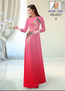 Vải áo dài ombre