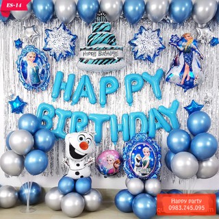 Set Bóng Sinh Nhật Elsa , Sinh Nhật Bé Gái