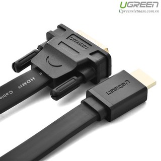 Dây HDMI sang DVI 24+1 dài 2m UGREEN 10135