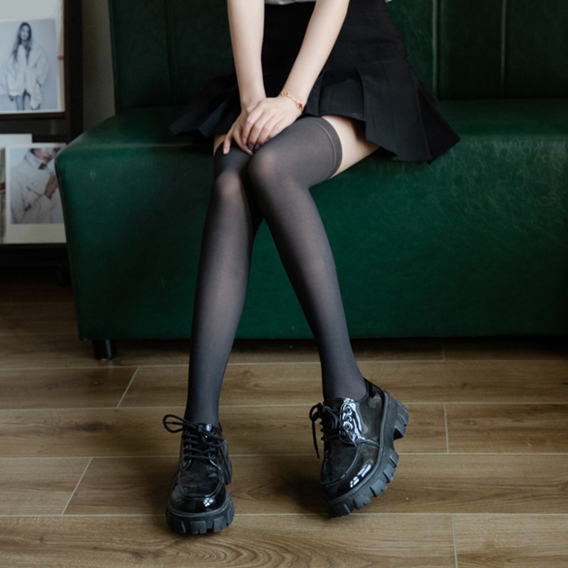 XIXI Tất Chân Cao Qua Gối Giữ Ấm Thời Trang Cho Nữ