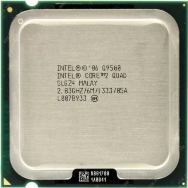 CPU Q9500 kèm keo tản nhiệt lắp main G41 G43