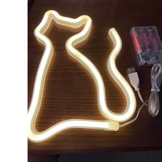 ĐÈN LED NEON TRANG TRÍ HÌNH MÈO