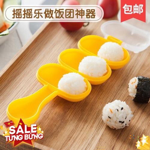 Dụng cụ lắc cơm nắm cho bé kèm vá múc