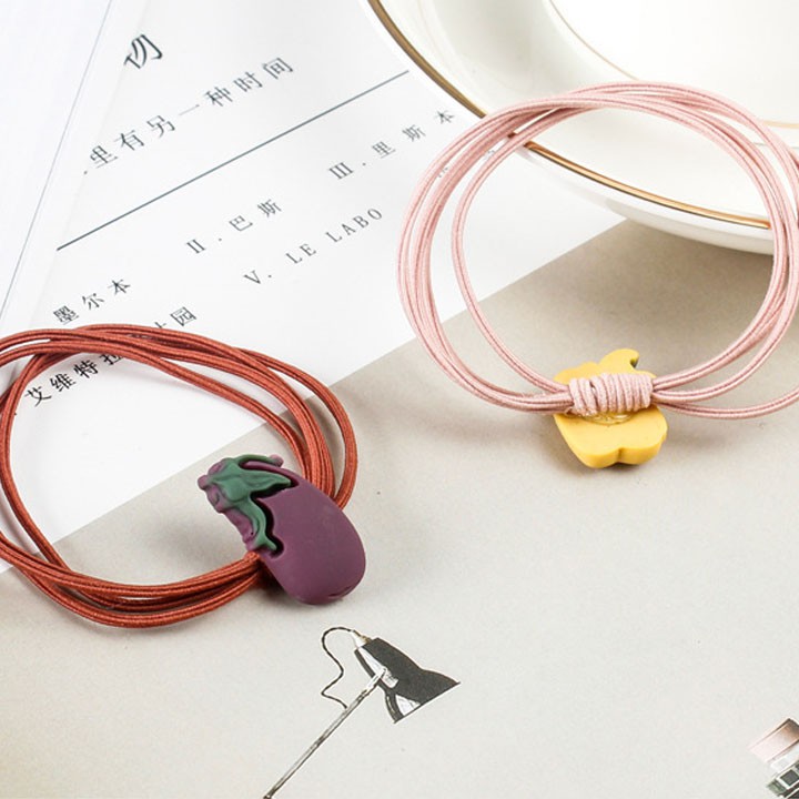 Dây buộc tóc trái tim CT06