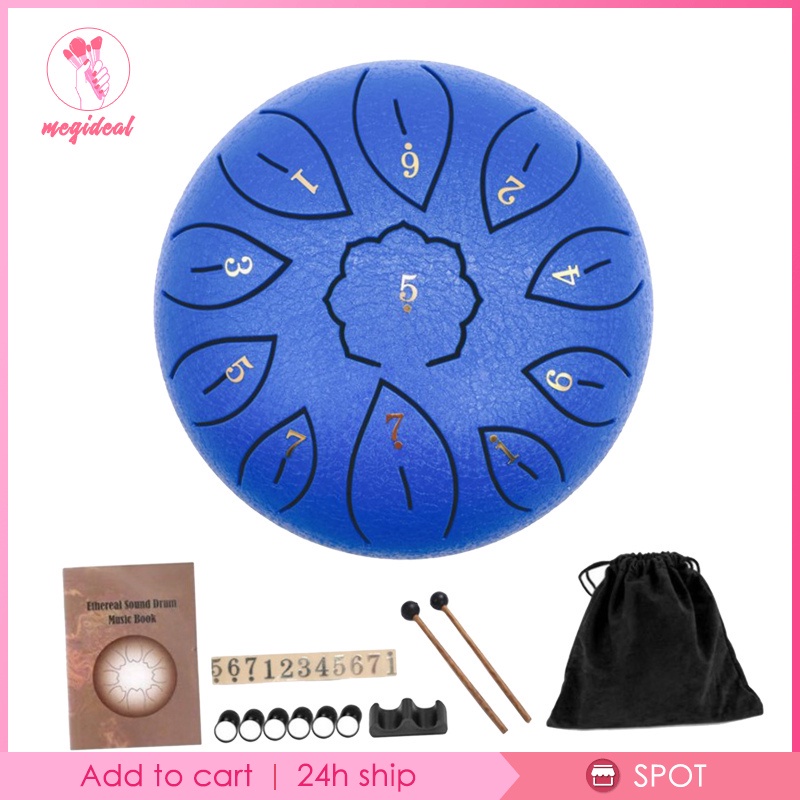 Set trống thép 11 giai điệu kèm túi đựng làm quà tặng cho nam và nữ