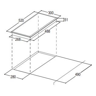 Bếp từ domino Bauer BE 32DI Nhập khẩu Malaysia, BẢO HÀNH CHÍNH HÃNG 3