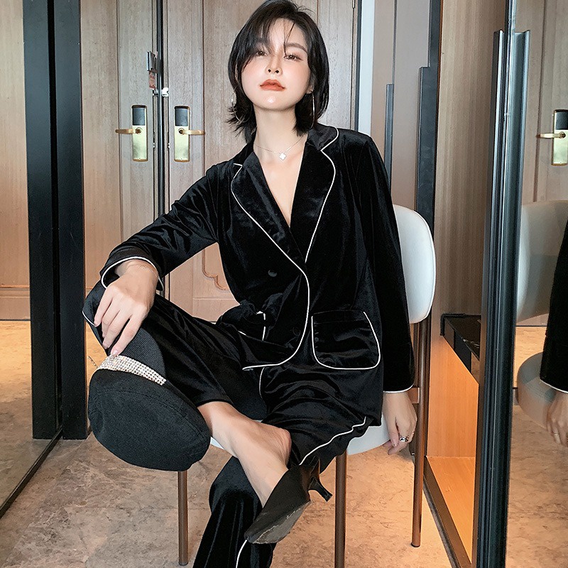 [Big Sale] 🌱Bộ Đồ Mặc Nhà ☘️Đồ Ngủ Pijama Nhung Cao Cấp Siêu Mềm Mịn - ELSA | BigBuy360 - bigbuy360.vn