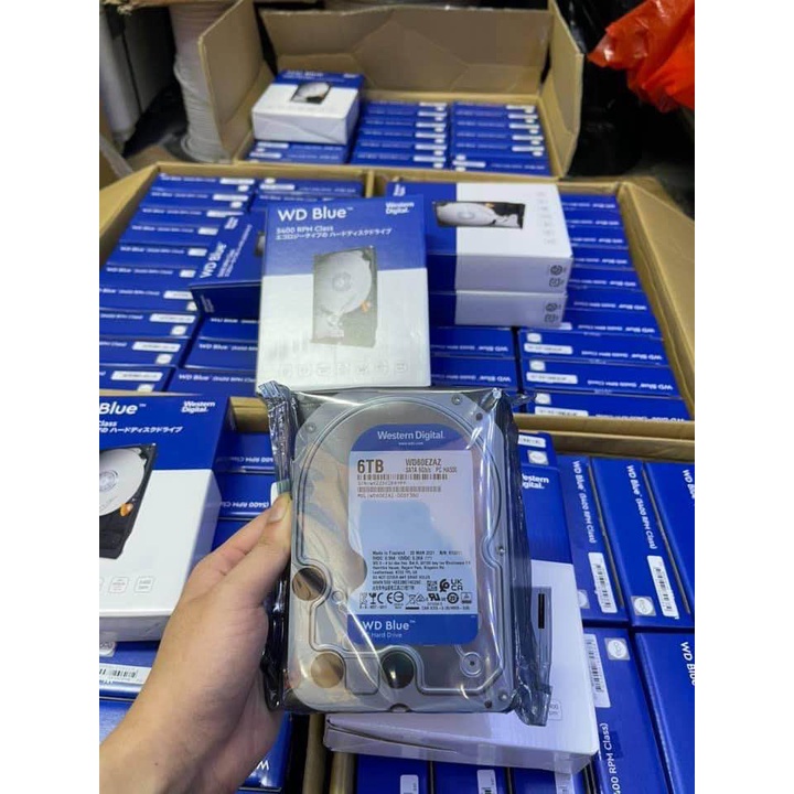 Ổ Cứng PC & Camera 6TB Nguyên Seal Nhật Bản