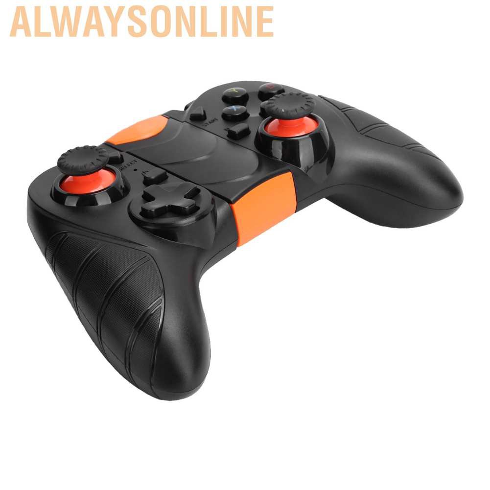 Alwaysonline Mobile Phone Anti‑Slip Gaming Controller Wireless Gamepad Joystick for iPhone/Android