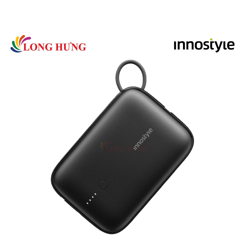 Sạc dự phòng Innostyle PowerGo Mini 10000 mAh 22.5W QC3.0 IP22PDBLK - Hàng chính hãng