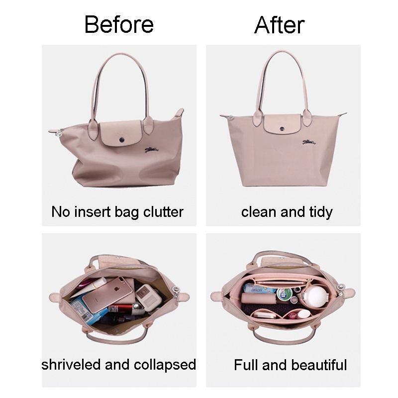 Túi Nỉ Đeo Chéo Đựng Đồ Trang Điểm Cho Longchamp LE PLIAGE