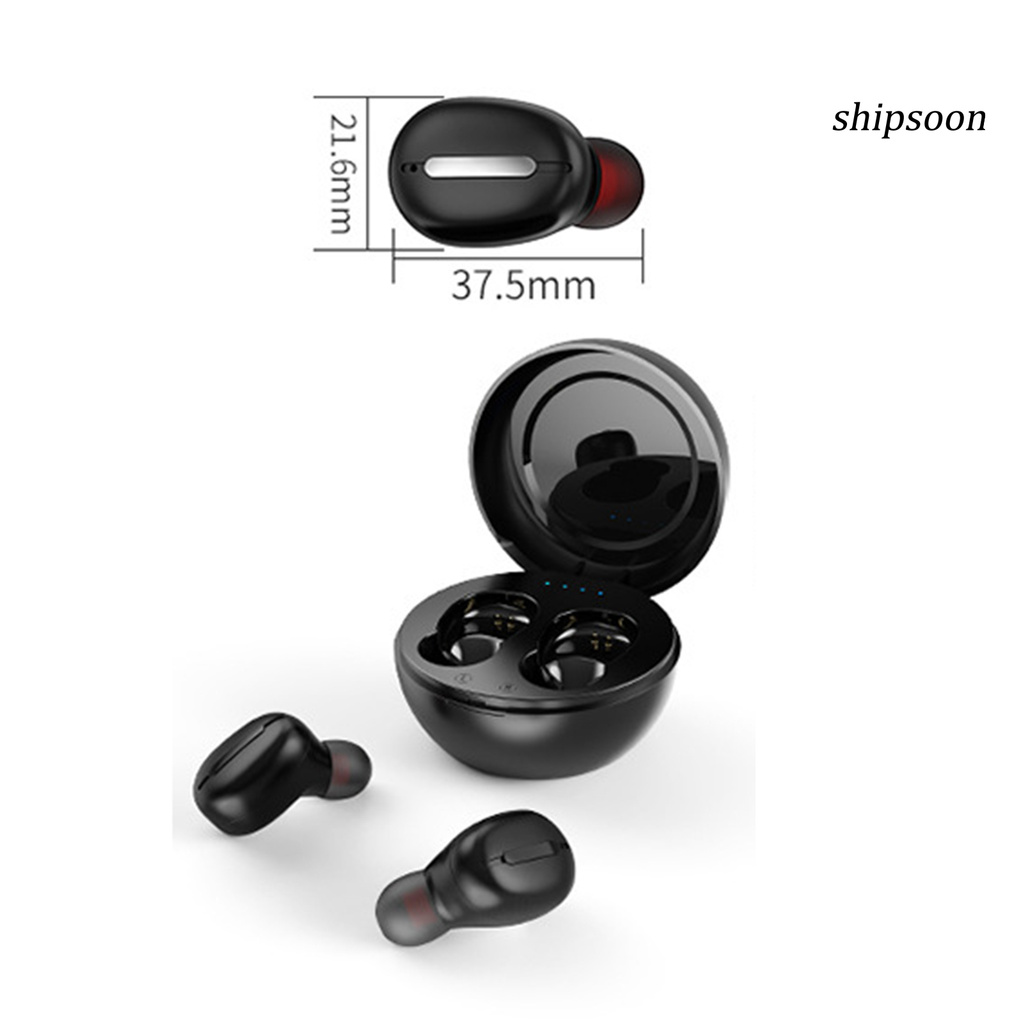 Tai Nghe Nhét Tai Không Dây Bluetooth 5.0 Chống Thấm Nước Saj S8 Mini Tws