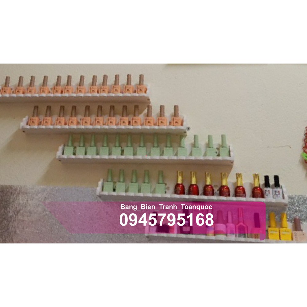 KỆ ĐỂ SƠN NAIL TREO TƯỜNG