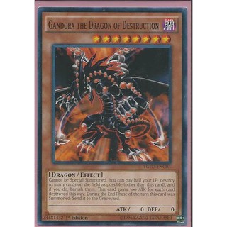 Lá bài thẻ bài Yugioh YGLD -ENC03 Gandora the Dragon of Destruction