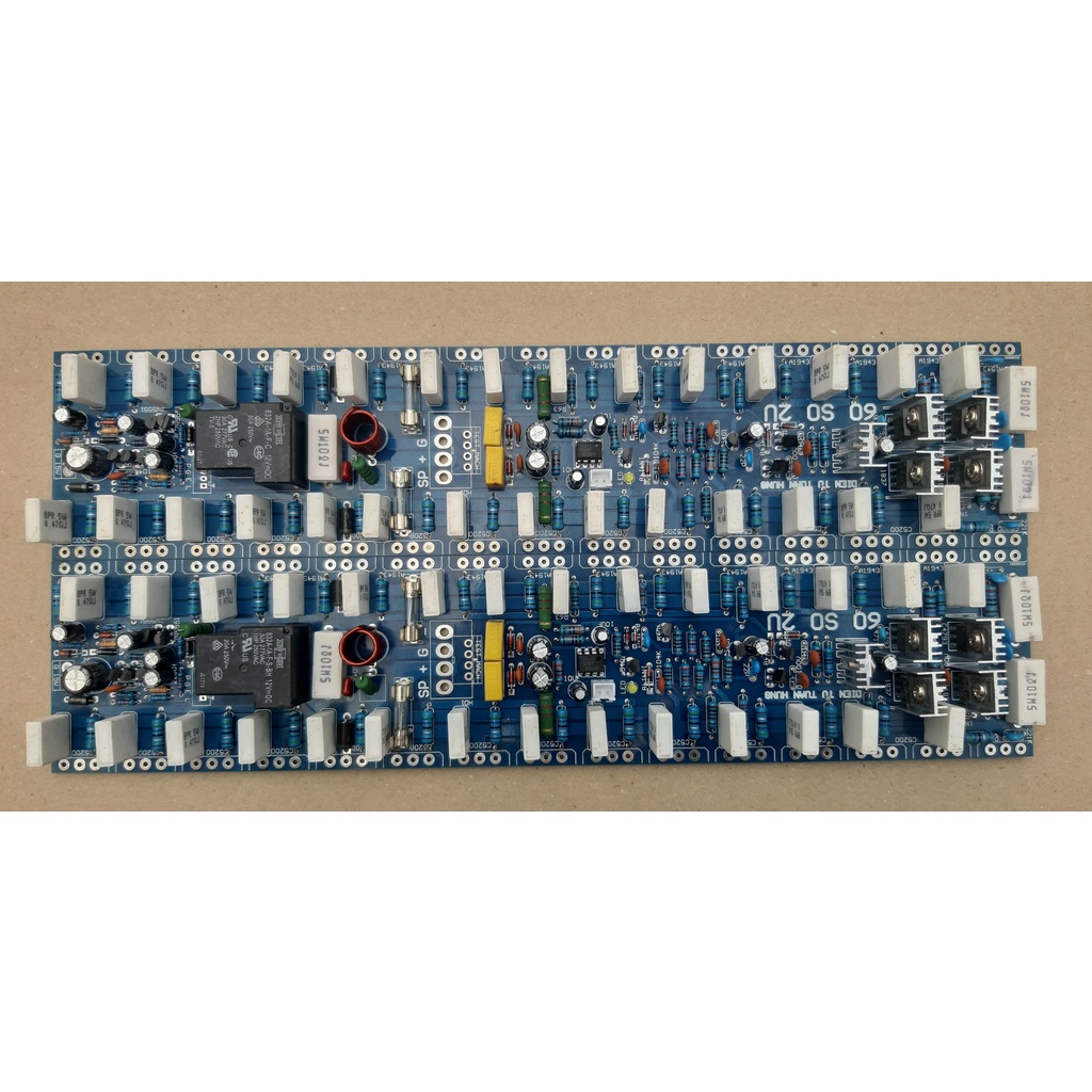 MẠCH CÔNG SUẤT 60 SÒ 2U