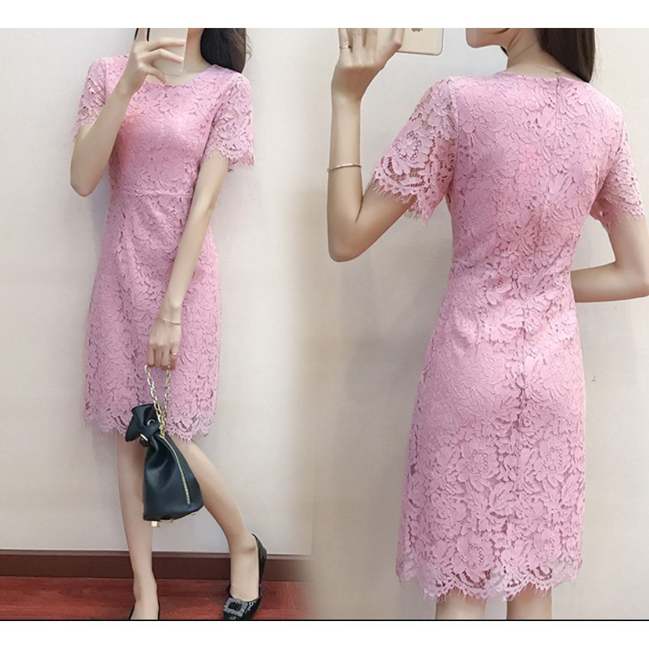 Đầm Ren Hàn Quốc Thời Trang Cho Nữ
