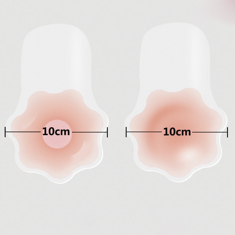 [HOT] Miếng dán ngực tàng hình silicon siêu mỏng siêu dính thoáng khí ( 5 cặp/ hộp ) CA08