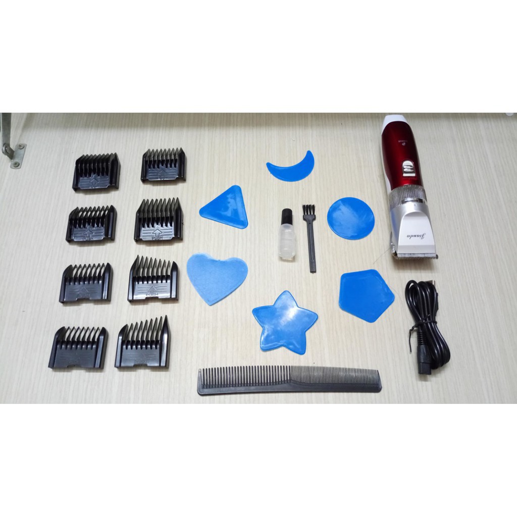 BỘ TÔNG ĐƠ HỚT TÓC KHÔNG DÂY, SẠC PIN, 8 cỡ, tạo kiểu tóc đẹp hơn + TẶNG 2 kéo CẮT VÀ TỈA