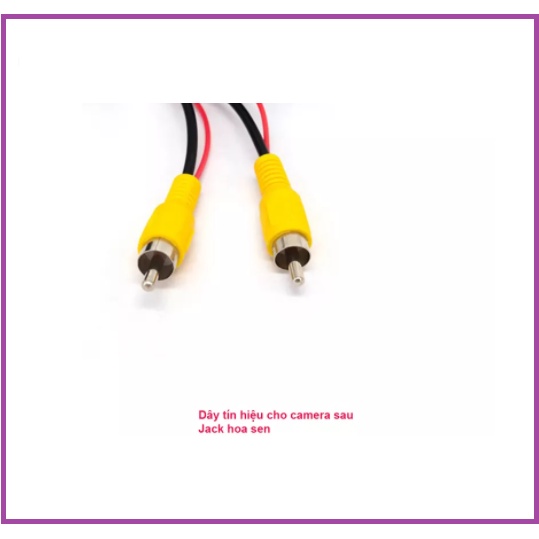 Dây tín hiệu camera lùi trên ô tô dài 6m, dây đấu camera lùi cho xe hơi. | BigBuy360 - bigbuy360.vn