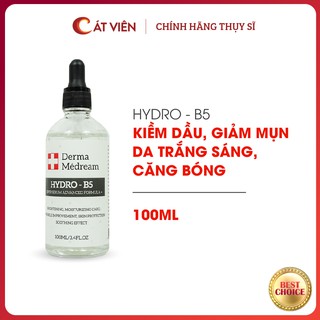 Serum dưỡng trắng HYDRO B5 Derma, dưỡng ẩm, kiềm dầu, se khít lỗ chân lông, cải thiện da mụn Me’dream 100ml