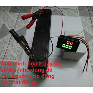 Đồng hồ led đo dòng và áp(max 10A, 0-100V)