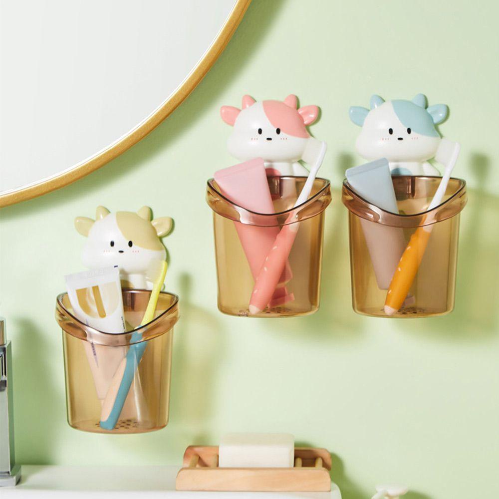 Giá Đỡ Bàn Chải Đánh Răng Hình Bắp Chân Hoạt Hình Tiện Dụng Cho Phòng Tắm