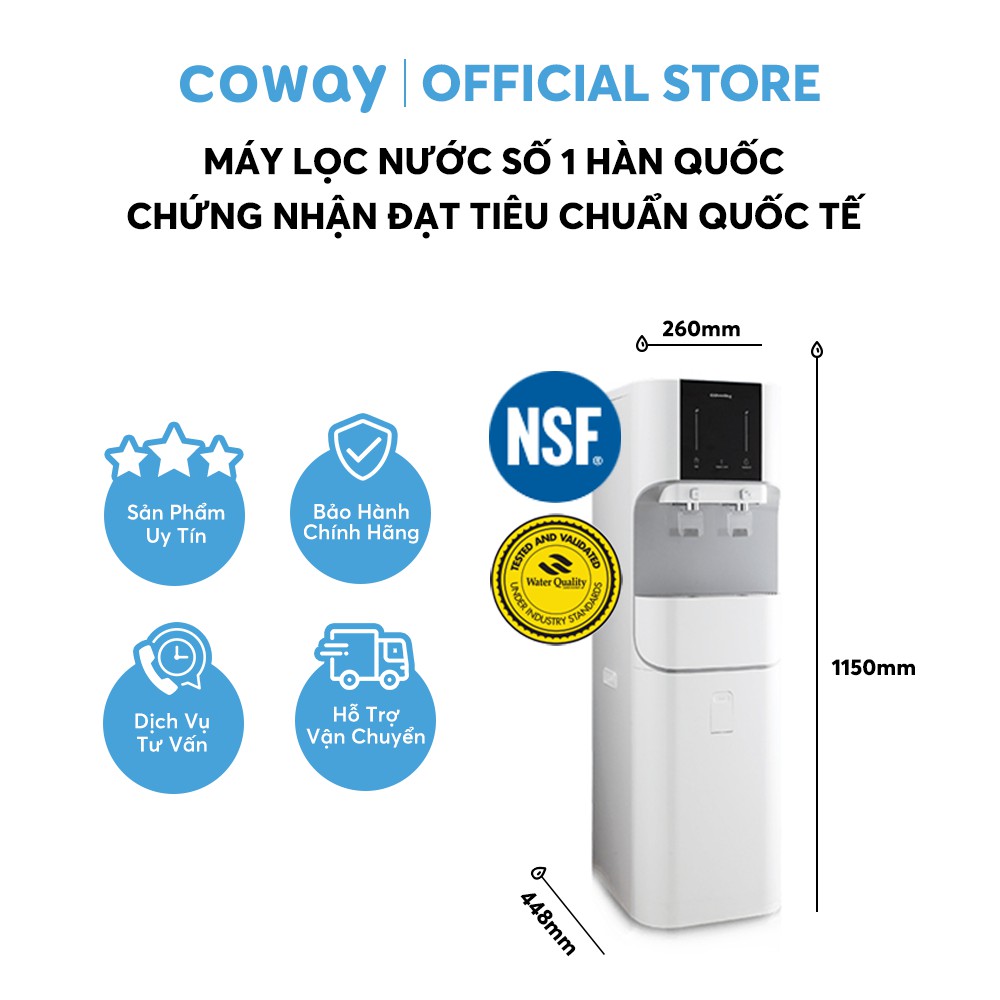 [Mã ELTECHZONE giảm 5% đơn 500K] Máy lọc nước Coway Core CHP-671R