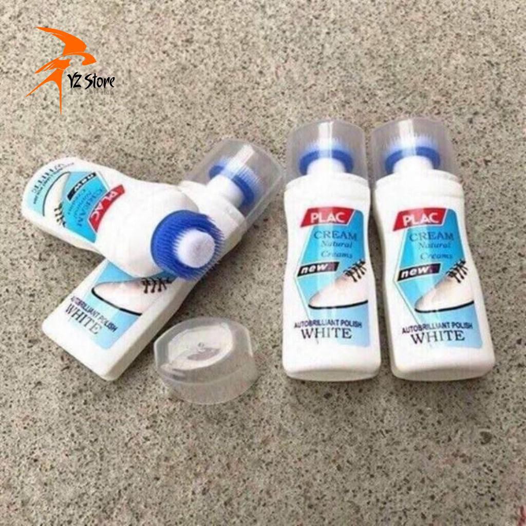 [GIÁ GỐC TẬN XƯỞNG] Dung Dịch Tẩy Trắng Giày Dép Túi Xách Kèm Đầu Cọ Cao Cấp PLAC Cream (75ml)