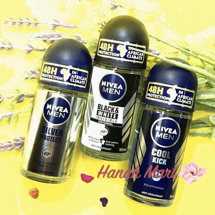 Hàng Đức chất - Lăn khử mùi nam Nivea khô thoáng 50ml dạng gel