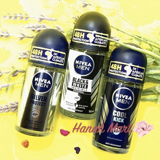 Hàng Đức chất - Lăn khử mùi nam Nivea khô thoáng 50ml dạng gel