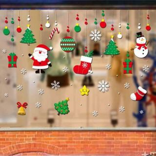 Miếng dán trang trí Noel