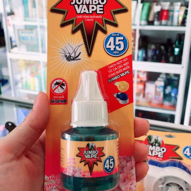 Tinh Chất Xông Đuổi Muỗi Jumbo Vape Hương Hoa