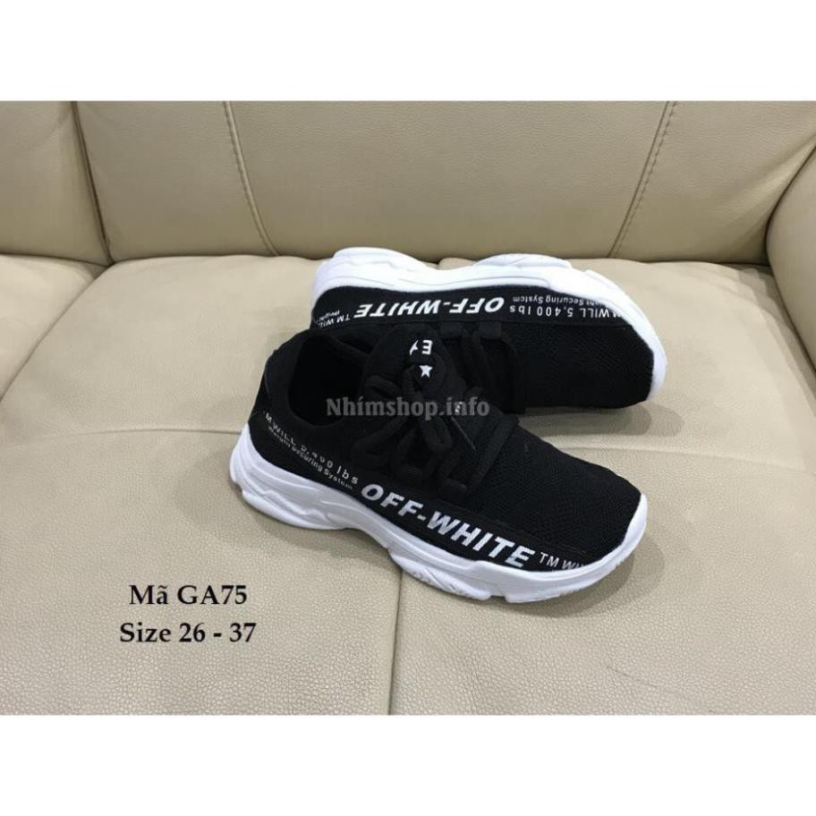 [Sale 3/3]Giày Thể Thao Yeezy Zebra Cho Bé Trai Và Bé Gái 3 - 12 Tuổi GA75 -p13 ' ᵍ