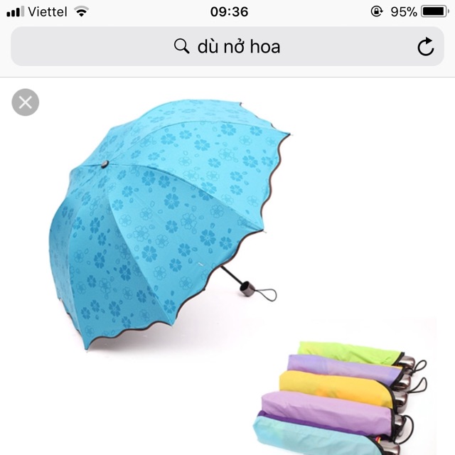 Ô ma thuật gặp nước nở hoa