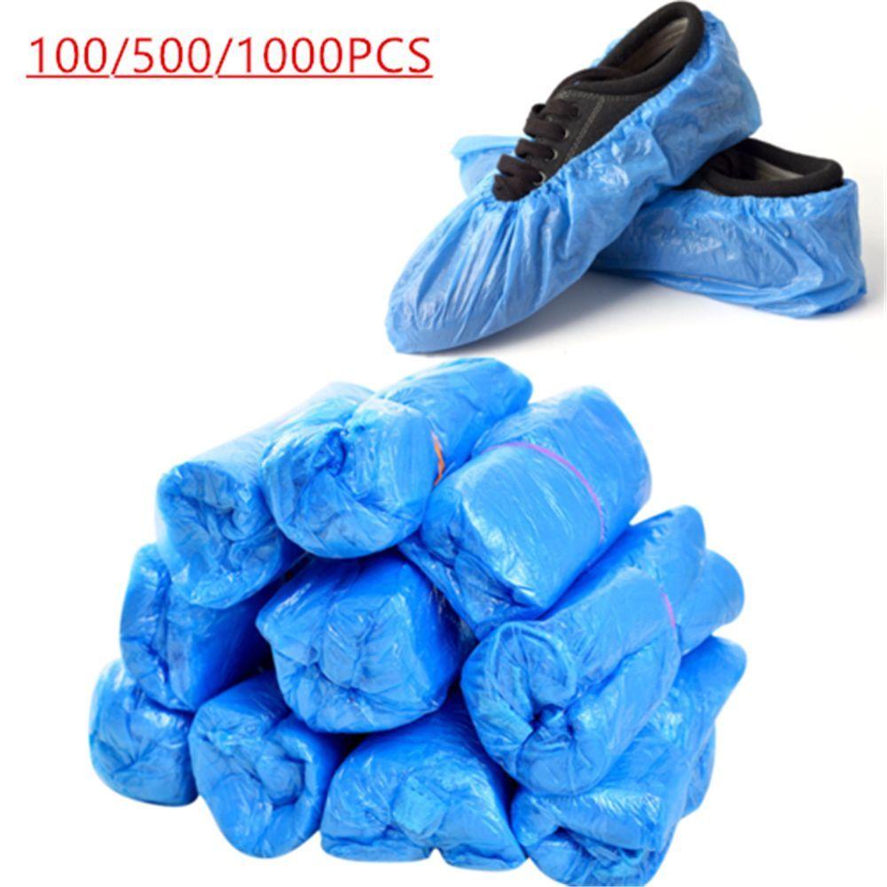 Vỏ Bọc Giày Bằng Nhựa CPE Dùng Một Lần Chống Nước Chống Bụi
