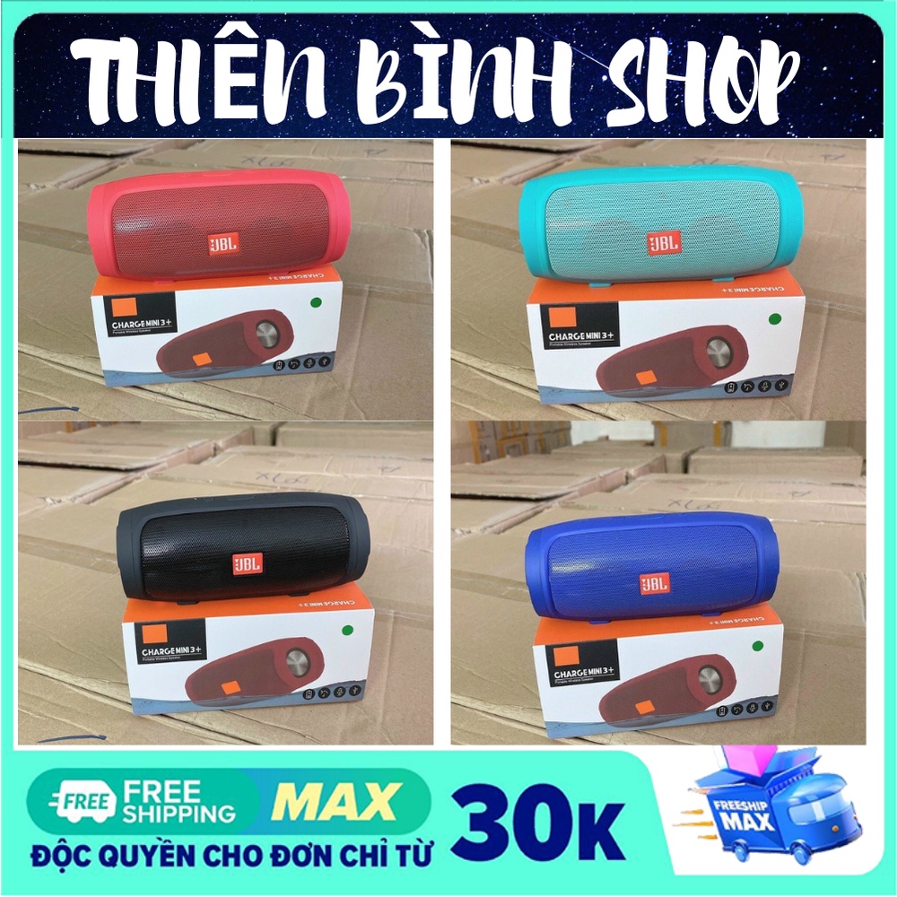 Loa Bluetooth Không Dây Cầm Tay Charge 3 Mini Nghe Nhạc Hay, Hỗ Trợ Cắm Usb Thẻ Nhớ Tf Nhỏ Gọn Giá Rẻ